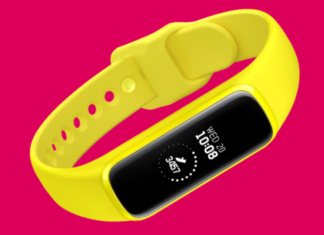 Обзор фитнес-браслета Samsung Galaxy Fit E Yellow